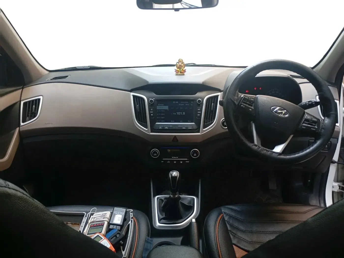 2018 Hyundai Creta SX 1.6 PETROL, Petrol, Manual, 43,101 km, interior