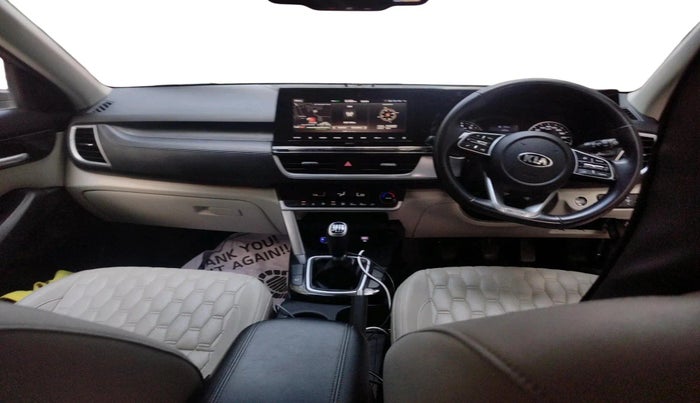 2020 KIA SELTOS HTX 1.5 PETROL, Petrol, Manual, 1,20,362 km, interior