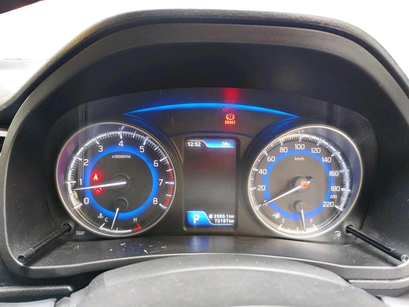 2016 Maruti Baleno ZETA CVT PETROL 1.2, Petrol, Automatic, 72,187 km, interior
