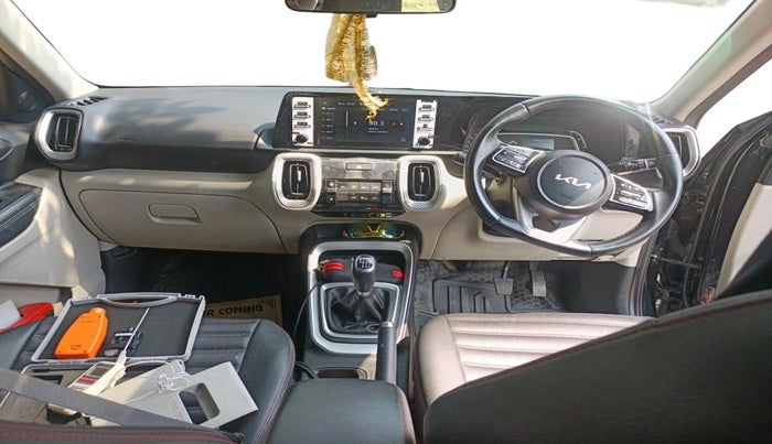 2021 KIA SONET HTX 1.0 IMT, Petrol, Manual, 80,276 km, interior