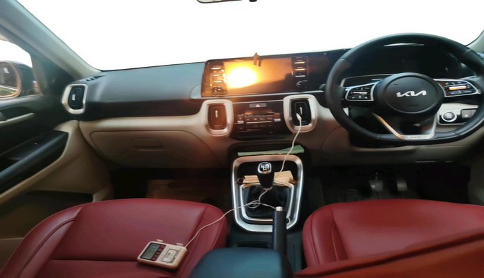 2023 KIA SONET HTX 1.0 IMT, Petrol, Manual, 25,644 km, interior