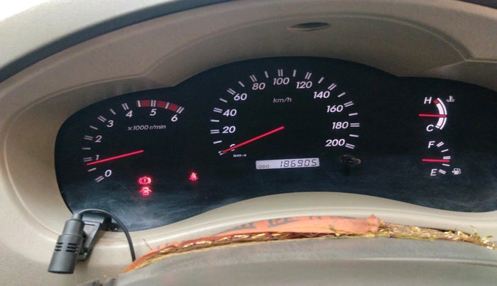 2009 Toyota Innova V 2.5 8 STR, Diesel, Manual, 1,86,905 km, interior