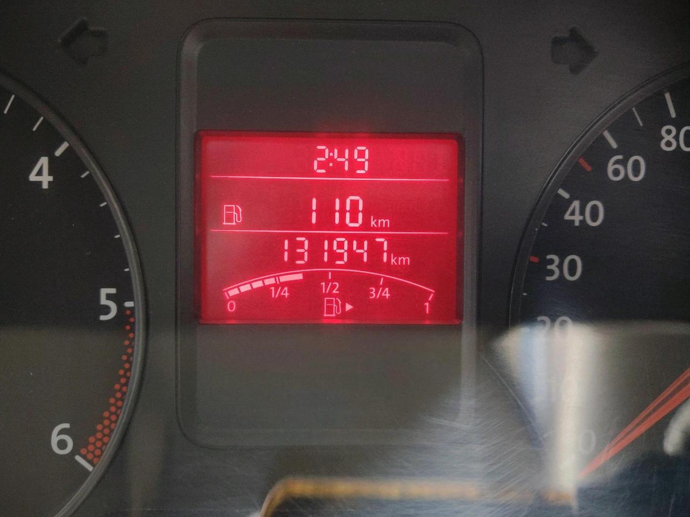 2014 Volkswagen Polo COMFORTLINE 1.2 Diesel, Diesel, Manual, 1,31,947 km, interior