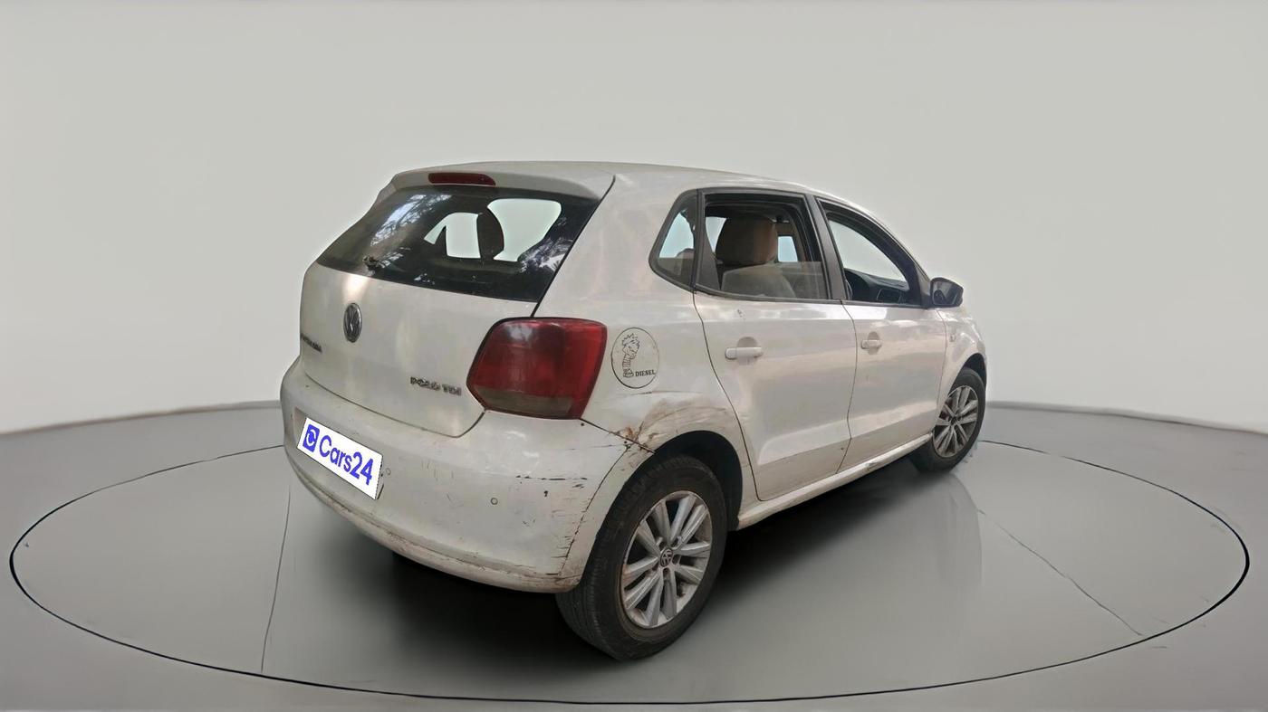 2013 Volkswagen Polo HIGHLINE DIESEL, Diesel, Manual, 1,37,455 km, exterior