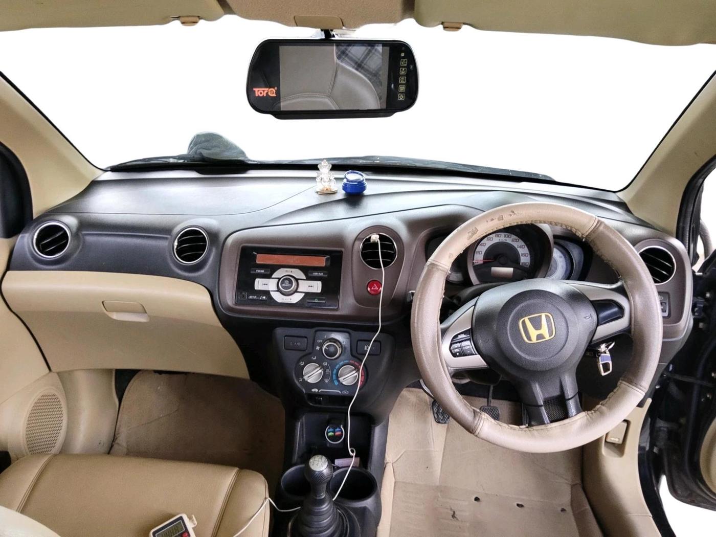 2012 Honda Brio S MT, Petrol, Manual, 88,500 km, interior