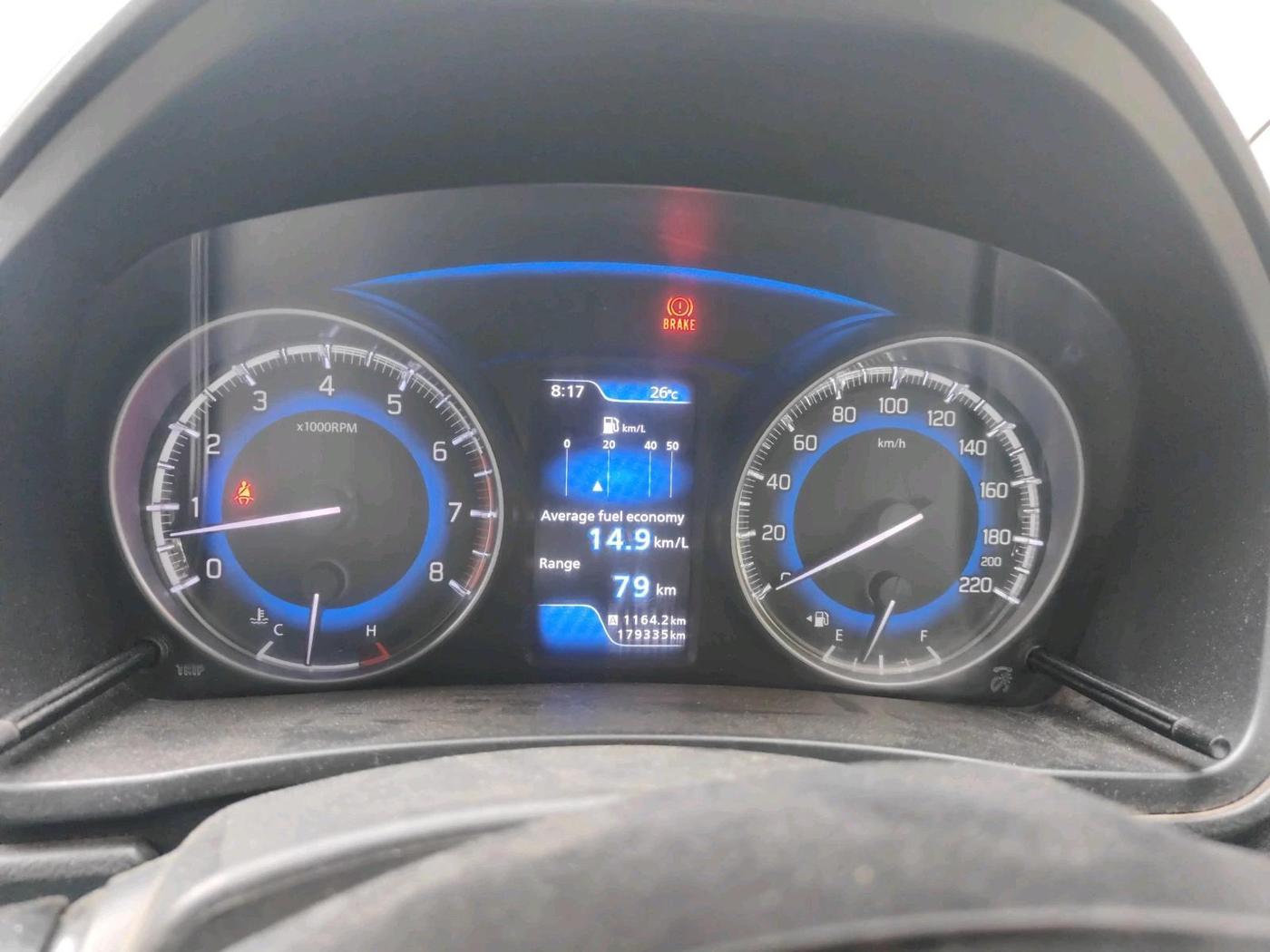 2017 Maruti Baleno ALPHA PETROL 1.2, Petrol, Manual, 1,79,335 km, interior