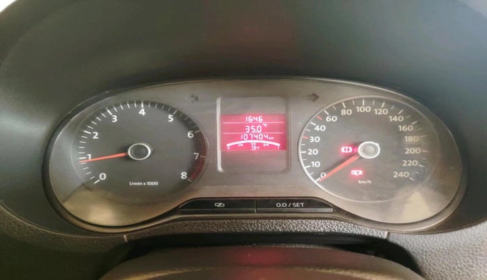 2010 Volkswagen Polo TRENDLINE 1.2L DIESEL, Diesel, Manual, 1,07,404 km, interior