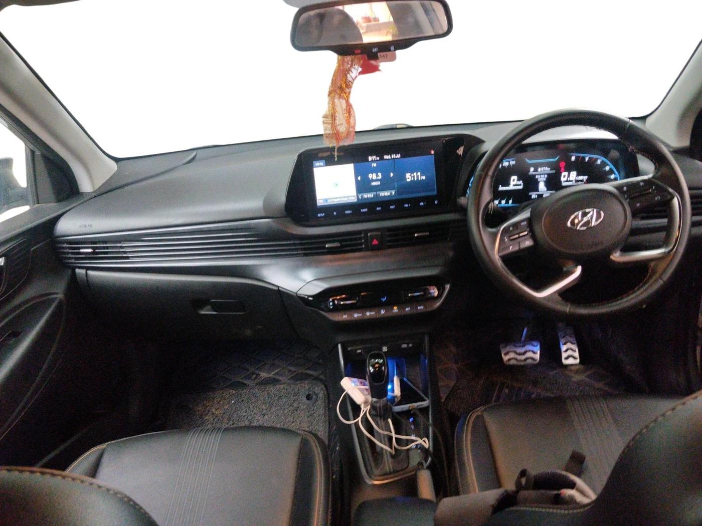 2021 Hyundai NEW I20 ASTA (O) 1.0 TURBO GDI DCT, Petrol, Automatic, 47,053 km, interior