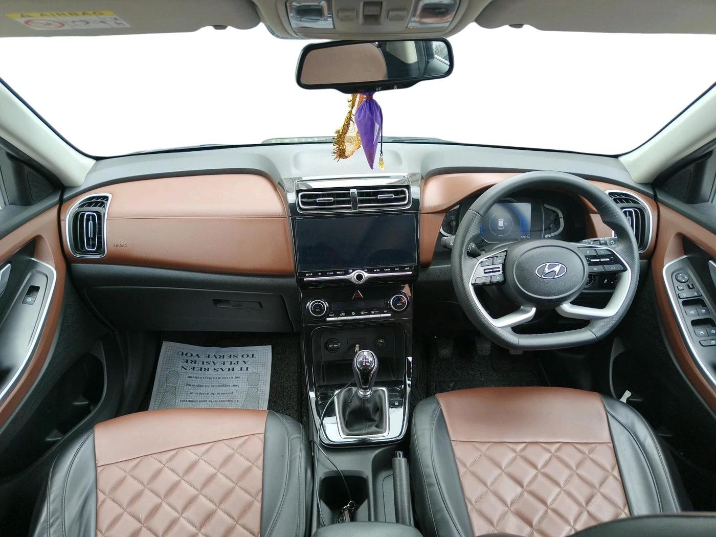 2021 Hyundai ALCAZAR PRESTIGE 1.5 MT 6STR, Diesel, Manual, 52,379 km, interior
