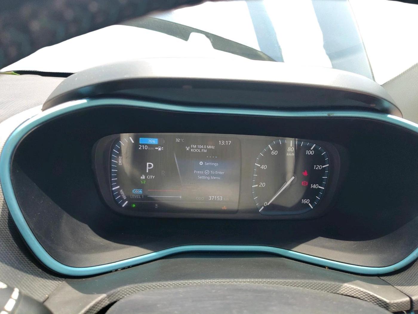 2022 Tata NEXON EV XZ PLUS LUX, Electric, Automatic, 37,153 km, interior