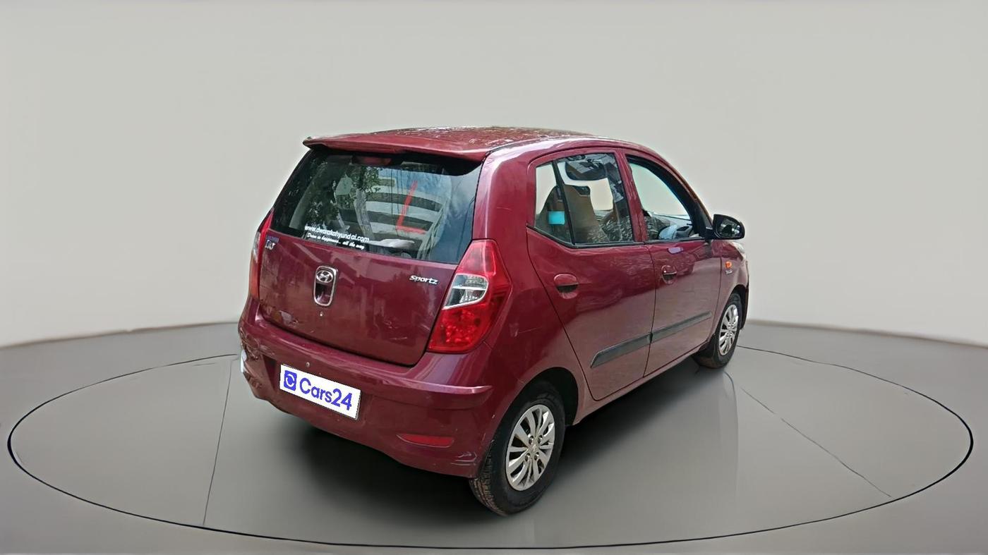 2015 Hyundai i10 SPORTZ 1.1, Petrol, Manual, 23,566 km, exterior
