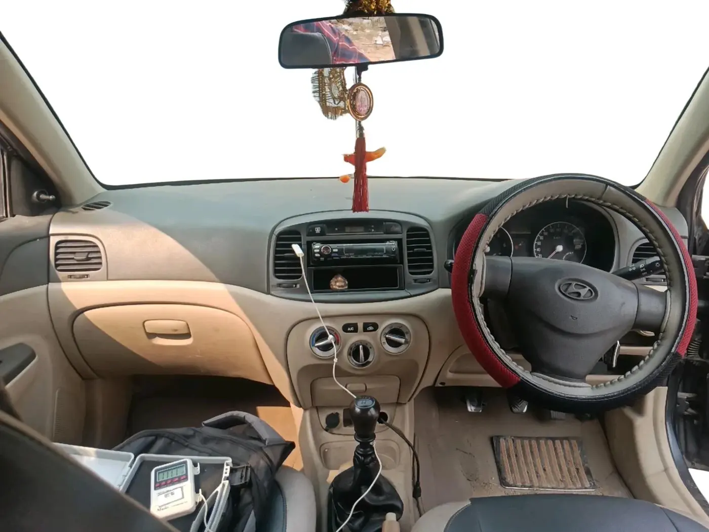 2008 Hyundai Verna VGT CRDI 1.5, Diesel, Manual, 1,08,696 km, interior
