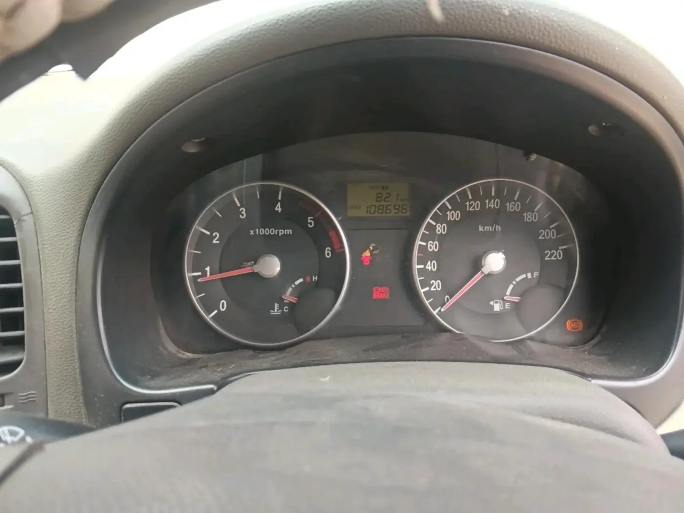 2008 Hyundai Verna VGT CRDI 1.5, Diesel, Manual, 1,08,696 km, interior