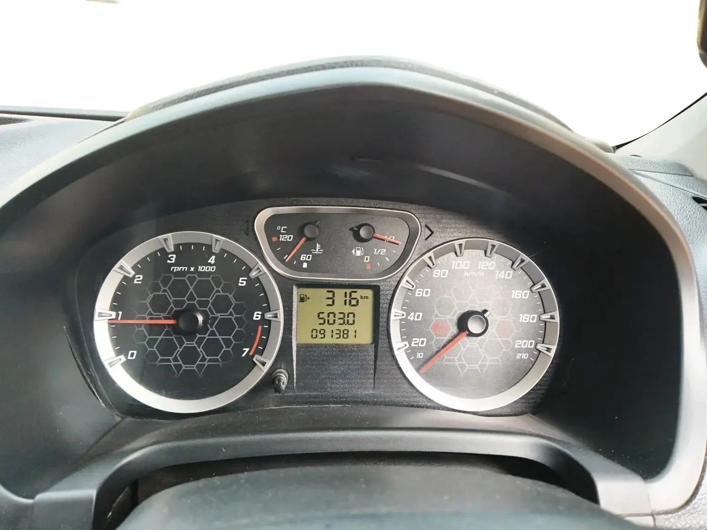 2012 Ford Fiesta Classic CLXI 1.6 PETROL, CNG, Manual, 91,381 km, interior