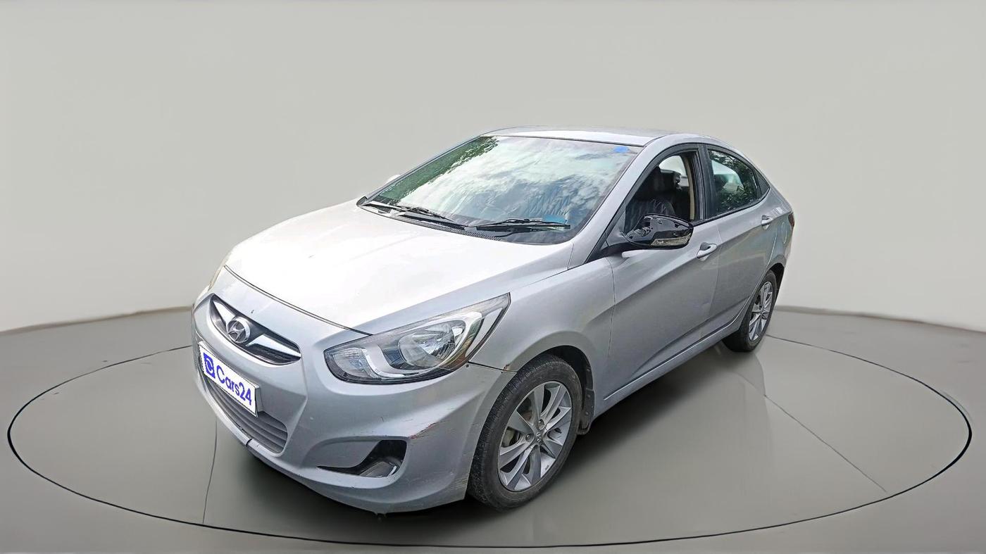 2013 Hyundai Verna FLUIDIC 1.6 CRDI SX, Diesel, Manual, 93,168 km, exterior