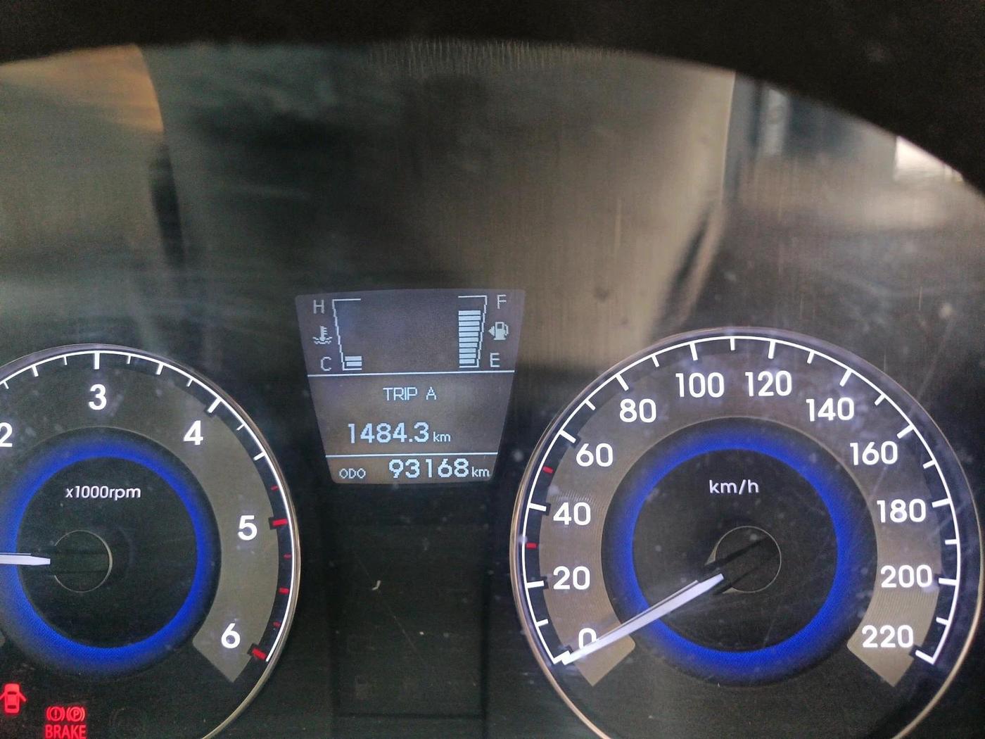 2013 Hyundai Verna FLUIDIC 1.6 CRDI SX, Diesel, Manual, 93,168 km, interior