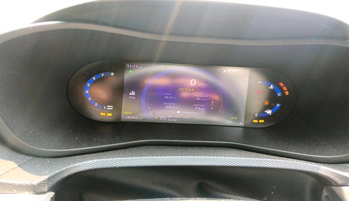 2024 Tata NEXON Creative Plus 1.2 Revotron 6MT Dark Edition, Petrol, Manual, 28,992 km, interior