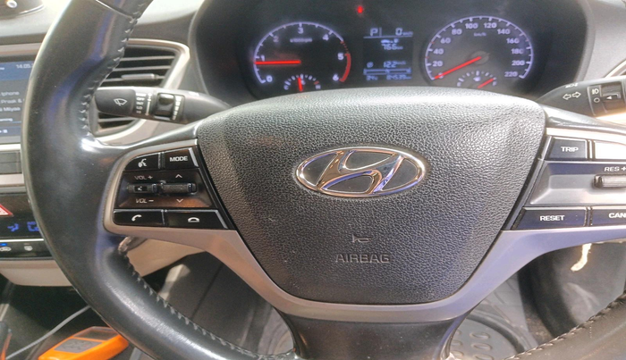 2017 Hyundai Verna 1.6 CRDI SX + AT, Diesel, Automatic, 84,539 km, interior
