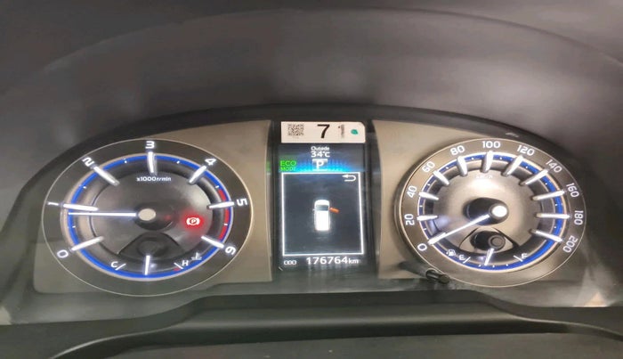 2016 Toyota Innova Crysta 2.8 ZX AT 7 STR, Diesel, Automatic, 1,76,764 km, interior