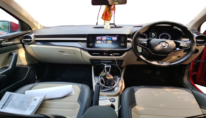 2023 Skoda SLAVIA AMBITION 1.0L TSI AT, Petrol, Automatic, 53,511 km, interior
