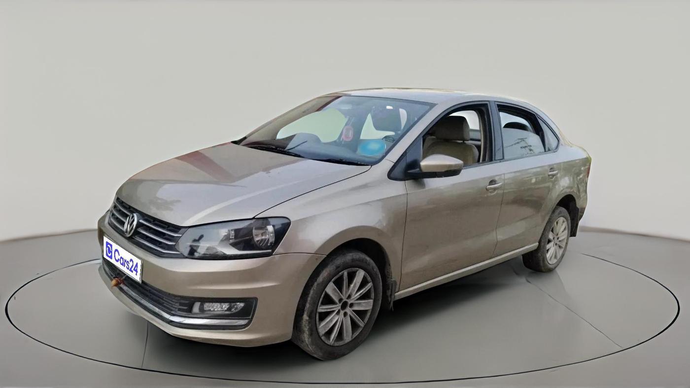 2015 Volkswagen Vento HIGHLINE 1.6 MPI, Petrol, Manual, 58,436 km, exterior