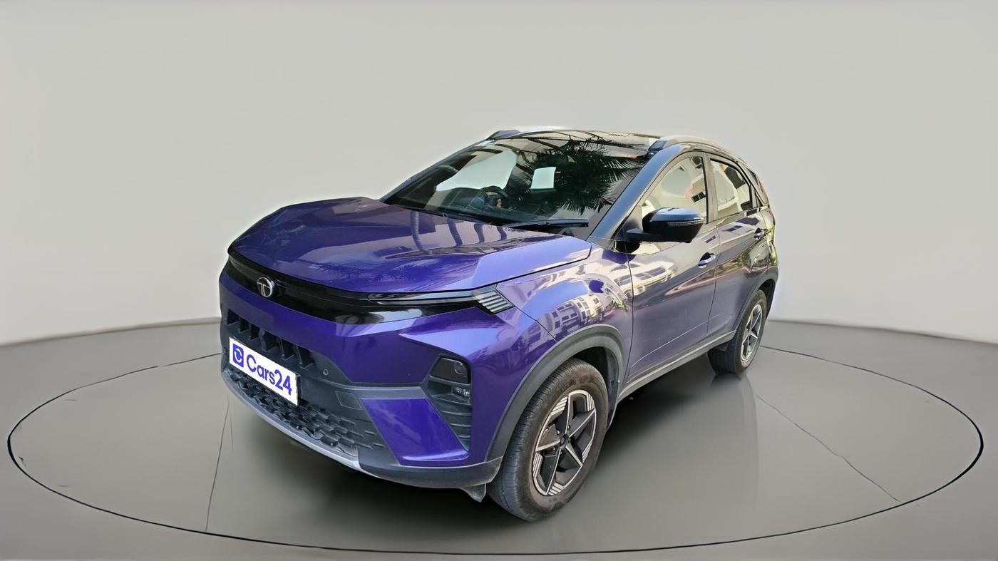 2024 Tata NEXON Fearless Plus Purple DCA Dual Tone 1.2 Petrol, Petrol, Automatic, 12,492 km, exterior