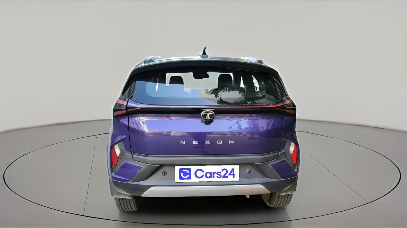 2024 Tata NEXON Fearless Plus Purple DCA Dual Tone 1.2 Petrol, Petrol, Automatic, 12,492 km, exterior