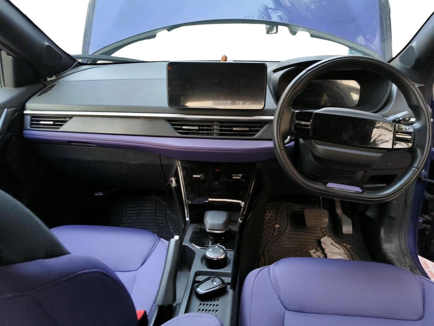 2024 Tata NEXON Fearless Plus Purple DCA Dual Tone 1.2 Petrol, Petrol, Automatic, 12,492 km, interior
