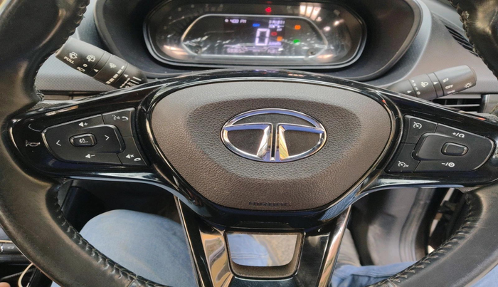 2022 Tata NEXON XZ PLUS (O) PETROL DARK EDITION, Petrol, Manual, 59,365 km, interior