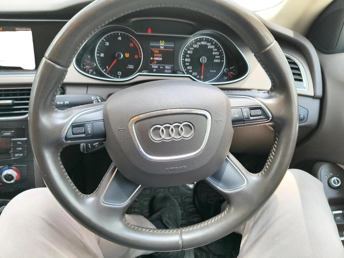 2012 Audi A4 2.0 TDI S LINE, Diesel, Automatic, 77,634 km, interior