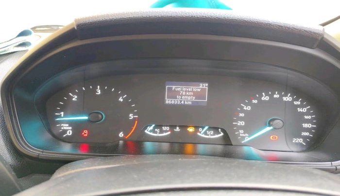 2018 Ford Ecosport TITANIUM 1.5L DIESEL, Diesel, Manual, 86,833 km, interior