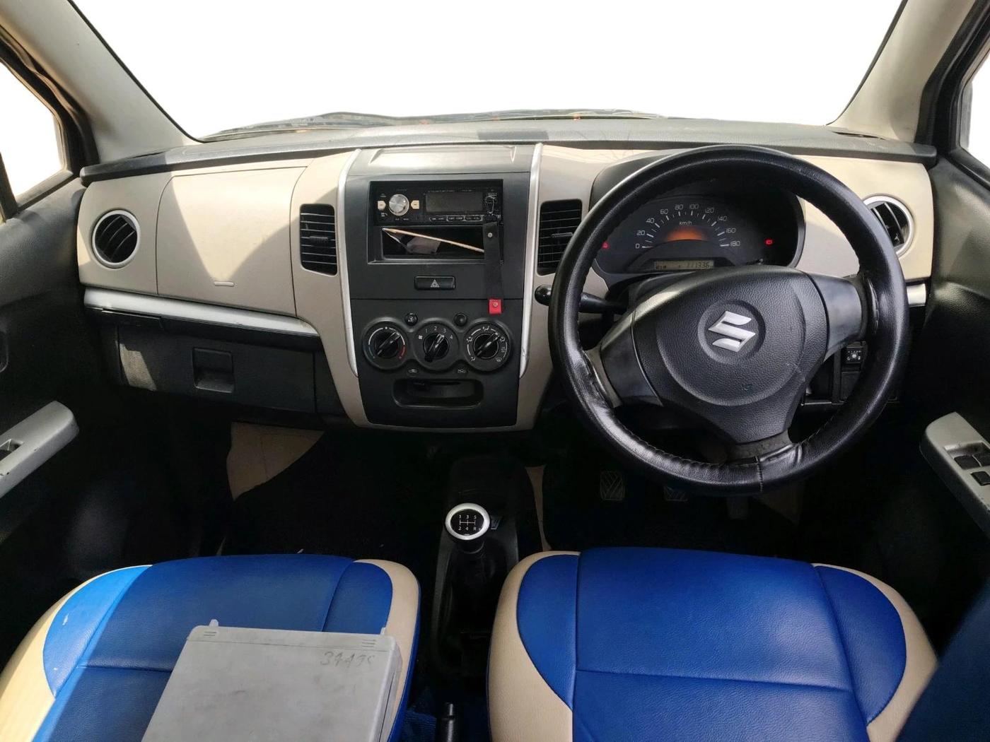2013 Maruti Wagon R 1.0 LXI CNG, Petrol, Manual, 1,11,336 km, interior