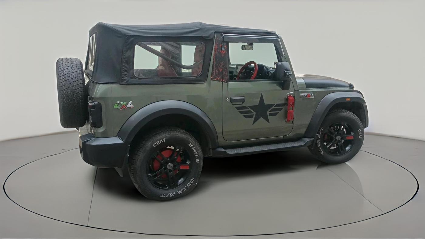 2020 Mahindra Thar LX D 4WD AT CONVERTIBLE, Diesel, Automatic, 72,790 km, exterior