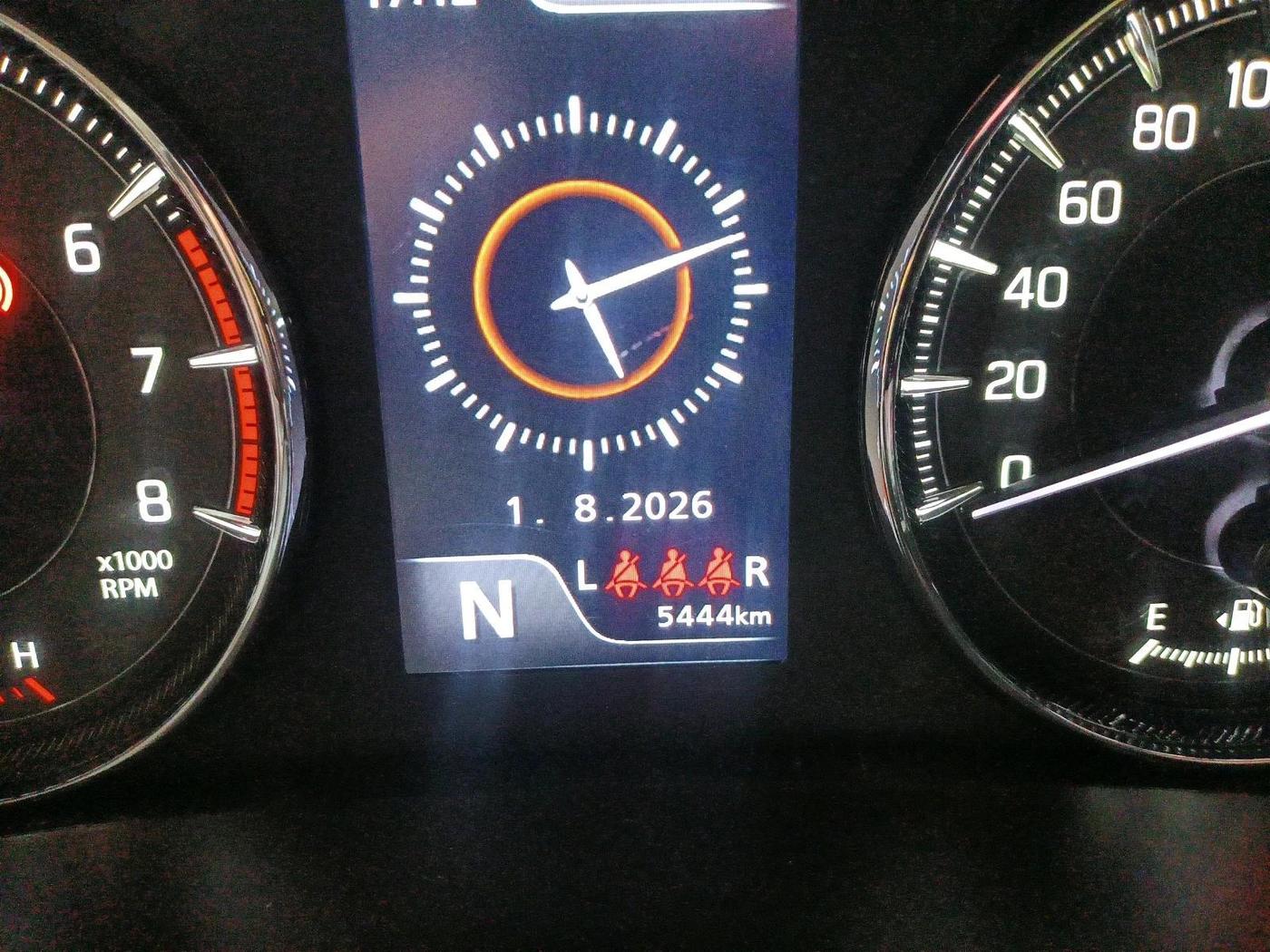 2024 Maruti Baleno ZETA 1.2 AGS, Petrol, Automatic, 5,444 km, interior
