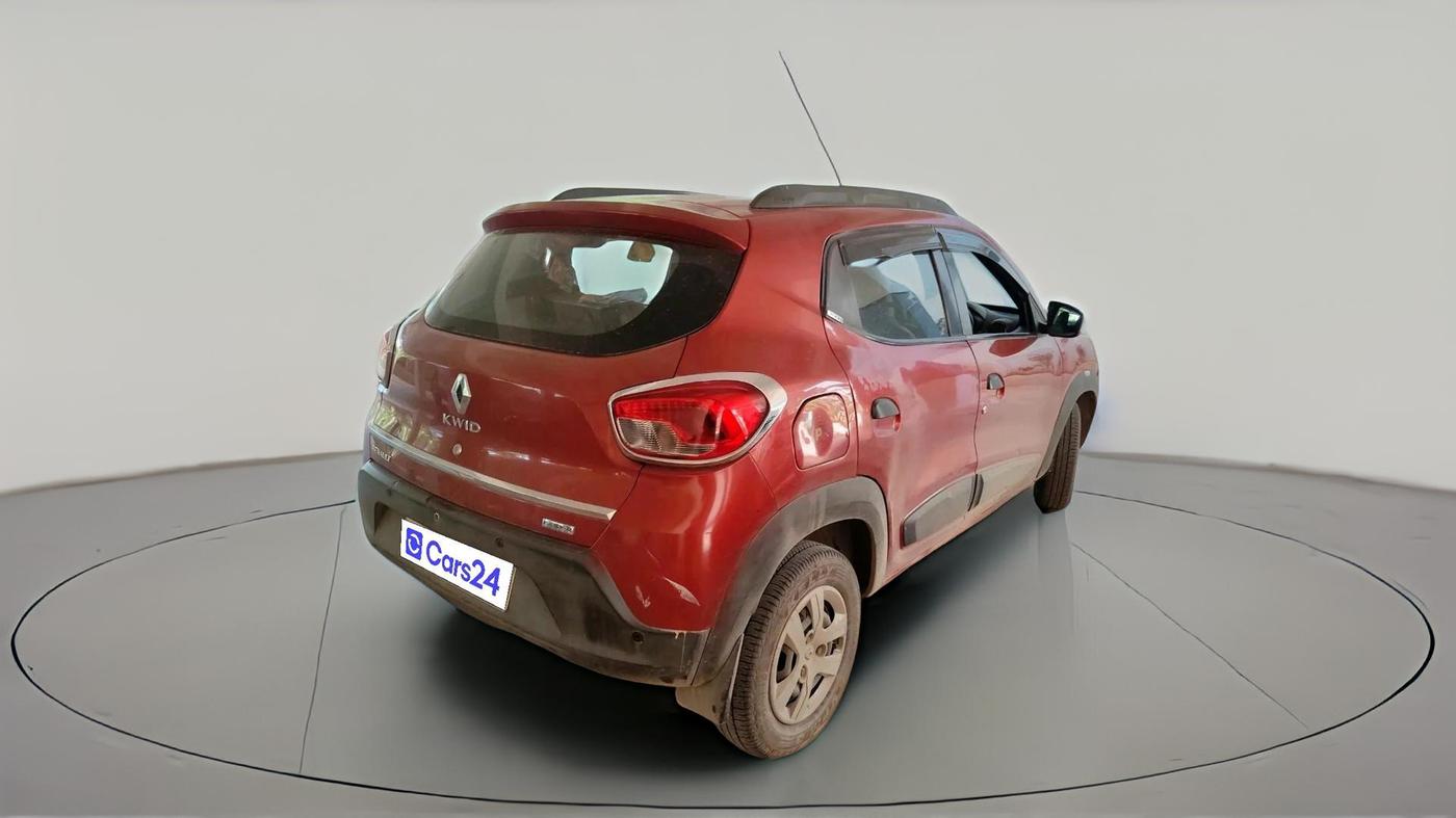 2017 Renault Kwid RXT 1.0 AMT, Petrol, Automatic, 89,606 km, exterior