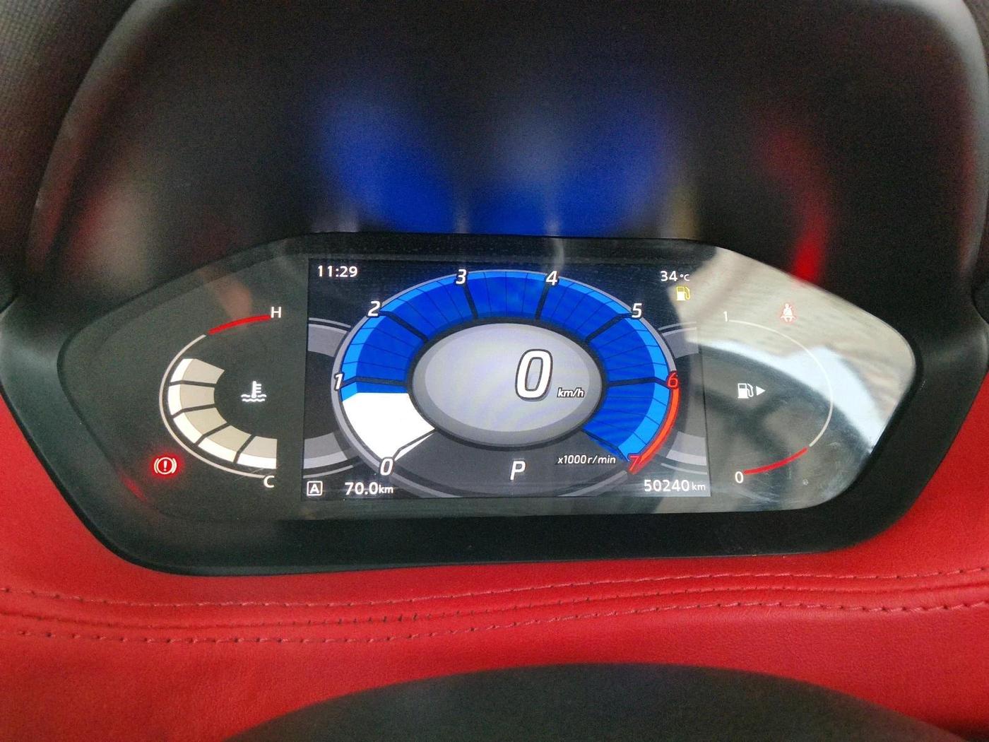 2022 Nissan MAGNITE XV TURBO CVT, Petrol, Automatic, 50,240 km, interior