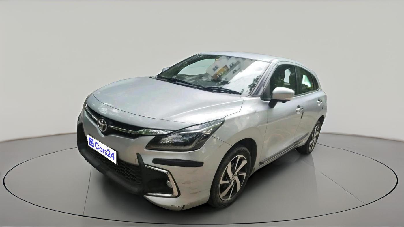 2022 Toyota Glanza V AMT, Petrol, Automatic, 39,433 km, exterior