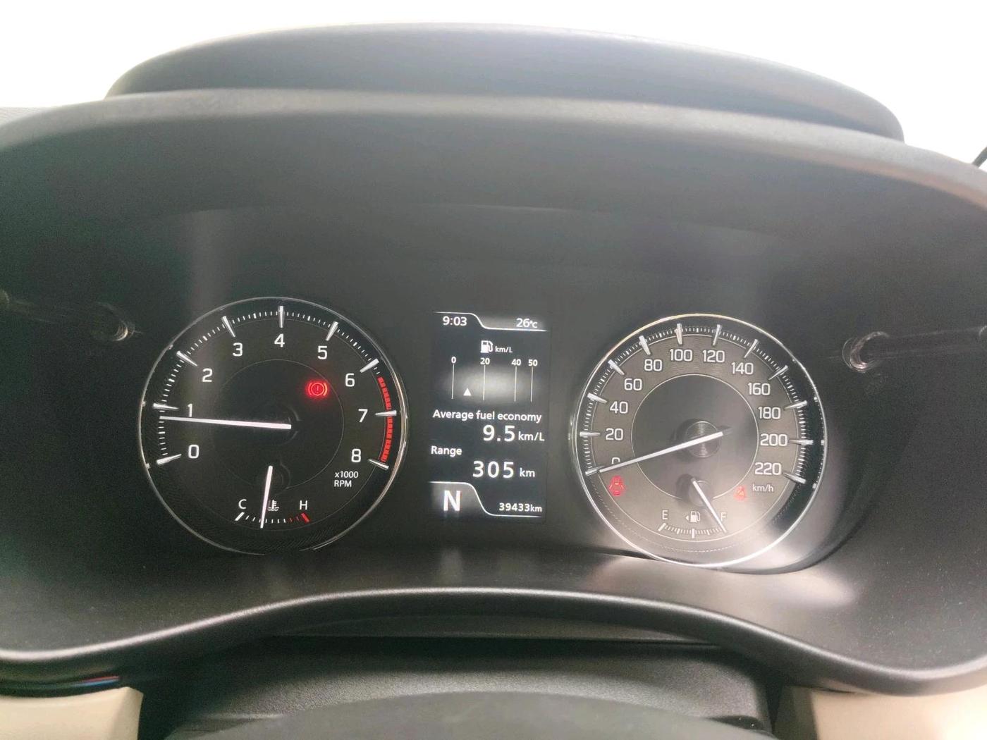 2022 Toyota Glanza V AMT, Petrol, Automatic, 39,433 km, interior