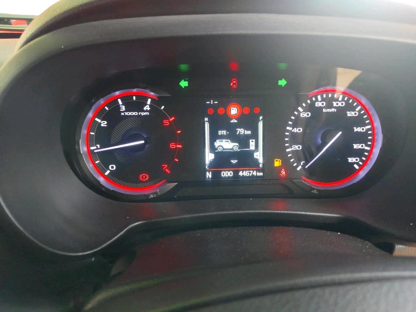 2023 Mahindra Thar LX D HT 2WD MT, Diesel, Manual, 44,674 km, interior