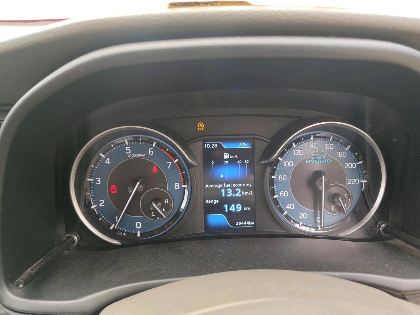 2023 Maruti Ertiga ZXi (O), Petrol, Manual, 29,444 km, interior