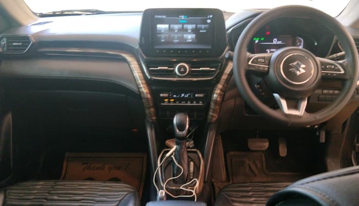 2022 Maruti Grand Vitara ZETA PLUS  HYBRID ECVT, Hybrid, Automatic, 55,898 km, interior