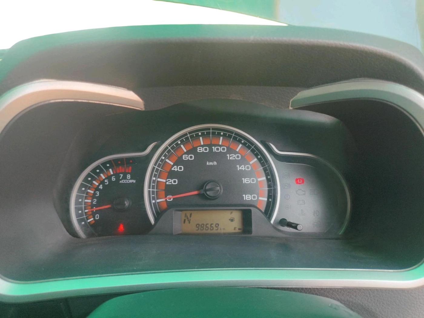 2015 Maruti Alto K10 VXI AMT, Petrol, Automatic, 98,669 km, interior