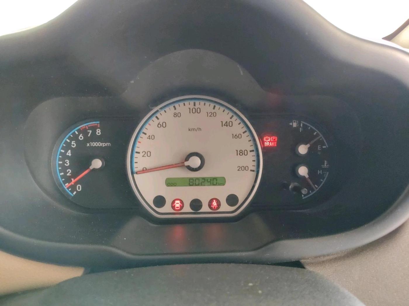 2009 Hyundai i10 SPORTZ 1.2, Petrol, Manual, 80,240 km, interior
