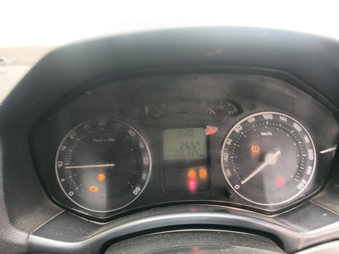 2007 Skoda Laura AMBIENTE 1.9 PD, Diesel, Manual, 1,45,147 km, interior