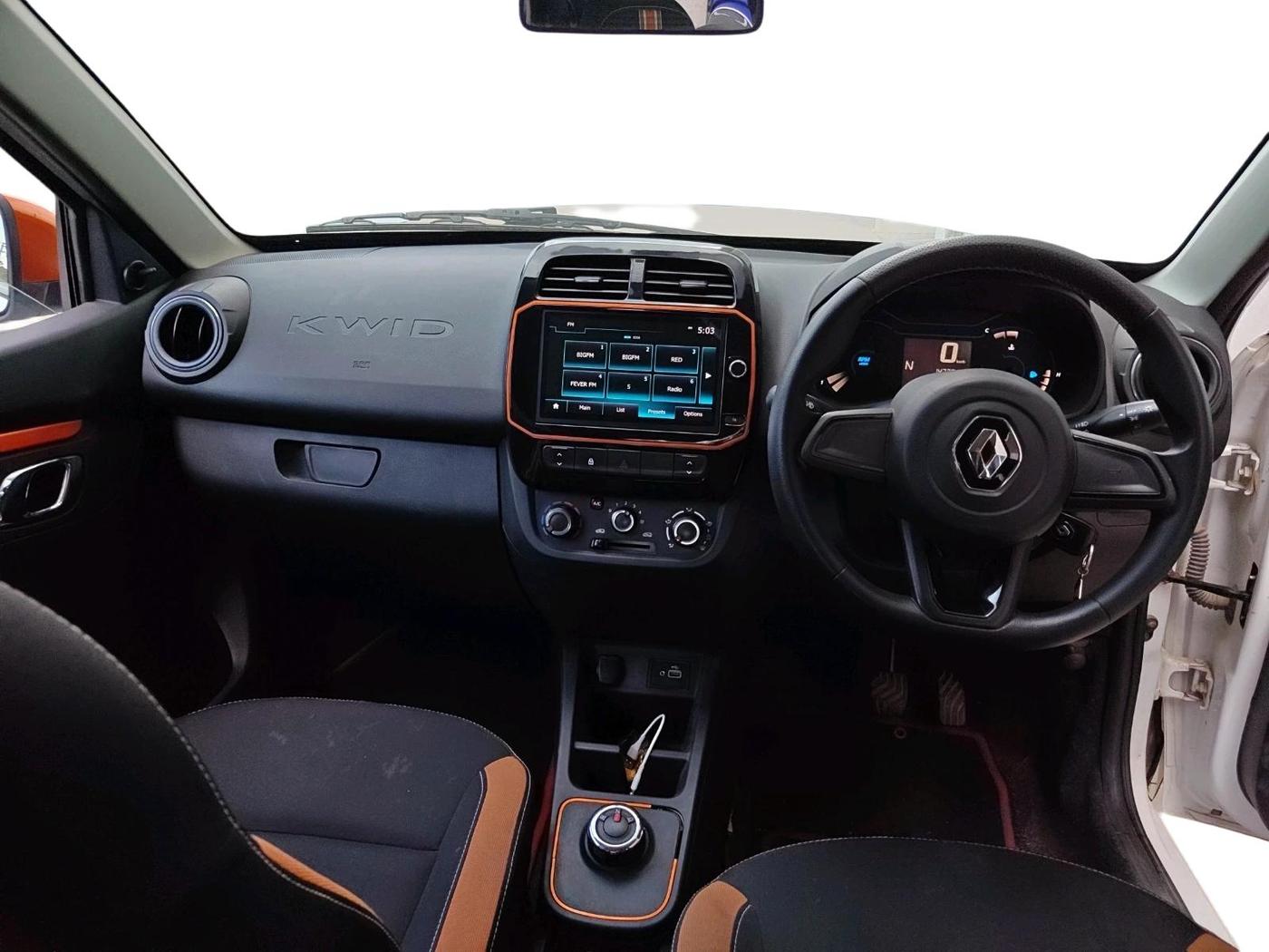 2021 Renault Kwid CLIMBER 1.0 AMT (O), Petrol, Automatic, 14,327 km, interior