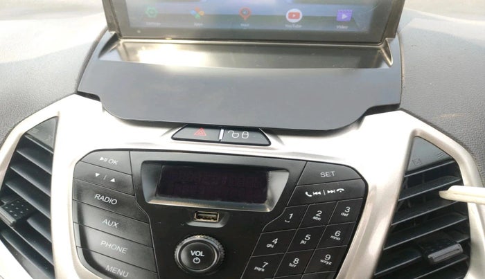 2016 Ford Ecosport TREND 1.5L PETROL, Petrol, Manual, 1,02,478 km, interior