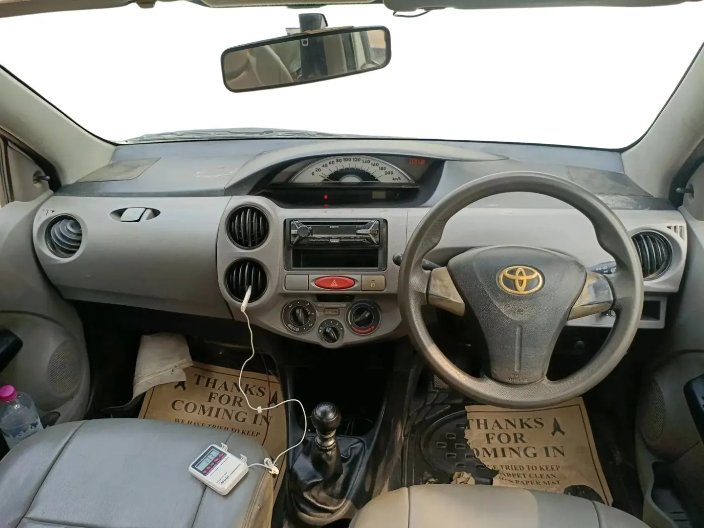2011 Toyota Etios Liva GD, Diesel, Manual, 1,32,998 km, interior