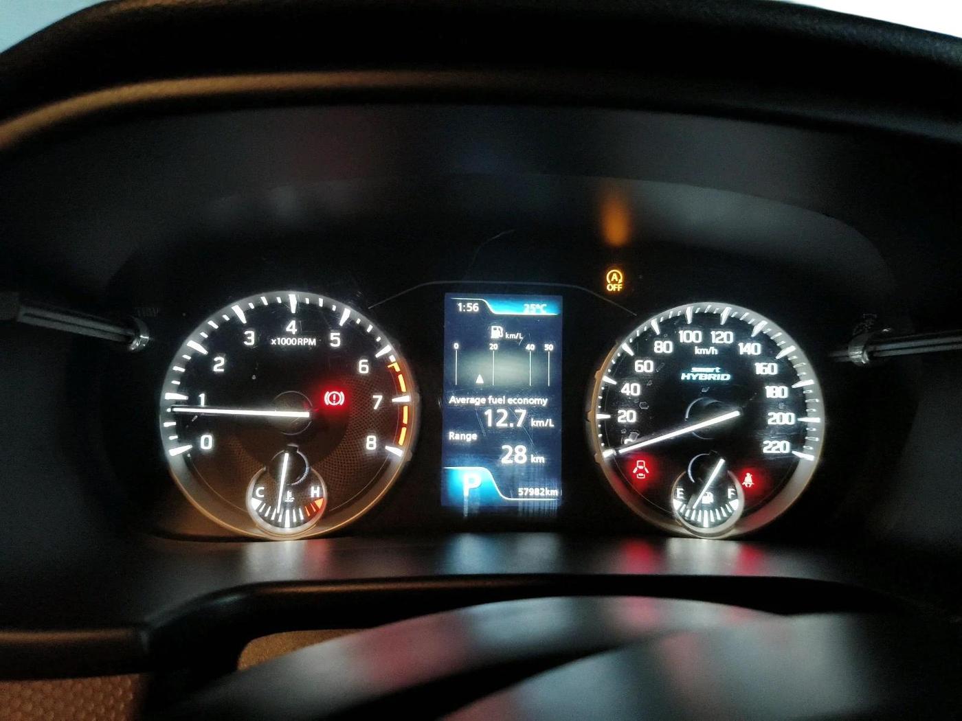 2024 Maruti BREZZA ZXI AT SMART HYBRID, Petrol, Automatic, 57,982 km, interior