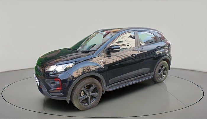 2023 Tata NEXON XZA PLUS LUX SUNROOF RED DARK PETROL, Petrol, Automatic, 17,141 km, exterior