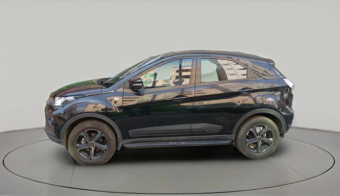 2023 Tata NEXON XZA PLUS LUX SUNROOF RED DARK PETROL, Petrol, Automatic, 17,141 km, exterior